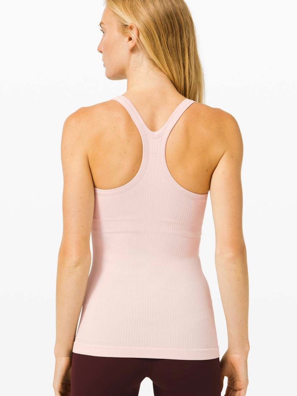 lululemon athletica Ribbed Racerback Tank - Pale Pink